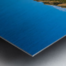 Boulder Colorado Flatirons Sunset Golden Light Metal print