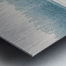 Silent Smoke on Stockade Lake Metal print