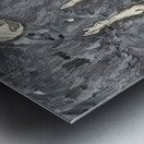 1949 Basketball Flip Shot Metal print