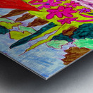 Abstract Garden Metal print