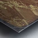 1940s University of California at Los Angeles Campus Art Metal print