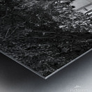 Red Trolley Welcome Metal print