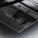 Everyday Lifes Moments- Waiting for the Train  Metal print