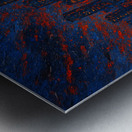 The City Bleeds Light Metal print