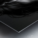 Shadow Tears: Gothic Portrait of Silent Strength – Dark Emotional Fine Art Print Metal print