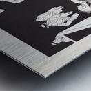 1934 Bo Brown Football Cartoon Metal print