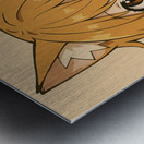 Anime Female Character Metal print