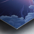 Manhattan Illlustration Metal print