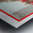 1975 Pete Johnson Ohio State Football Art Metal print