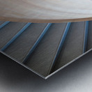 Curved Modern Wooden Spiral Staircase  1 Metal print