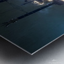 Riverboat In The Fog Metal print