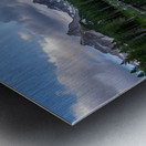 Mountain Lake Reflection Metal print