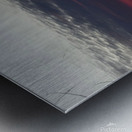 Moody Sunset on Gun Lake Metal print