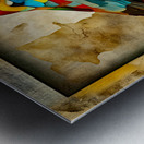 BIRD OF MANY COLORS 3D Metal print