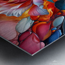 Abstract Rose Metal print