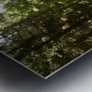 Impressionistic Scottish Highlands Summer Trail Metal print