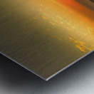 Central America Sunset Panorama Metal print
