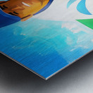 1975 Chicago Cubs Pitcher II Metal print