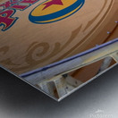 Roller Coaster Loop Low Angle Metal print