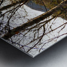 Scottish Highlands Winter Sunlight Metal print