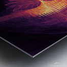 Glide Through Metal print