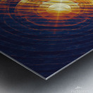 Infused Retrospection Metal print