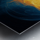 Information Overload Metal print