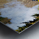 Scottish Highlands Steam Train                                                                                                                      Metal print