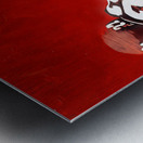 1967 OU Sooners Football Art Remix Metal print