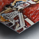 Darrell Griffith Louisville Dunk Art Metal print