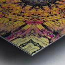 Abstract Kaleidoscope Mandala  Metal print