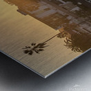 La Jolla Bishops School Bell Tower Sunrise Metal print