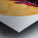 Abstract Dawn of the Dragon Metal print