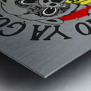 1984 Ohio State Michigan Parody Cartoon Art Metal print