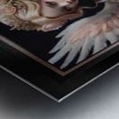 A Beautiful Angelic Vision Of The Adorable Elora Florentine AdorabelAI Concept Art by Xzendor7 Metal print