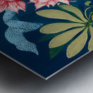 exotic flowers illustration  Metal print