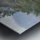 Scottish Highlands Overcast Tranquility  Metal print