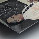 1940s Baylor Football Staff Meeting Art Metal print