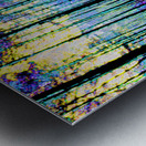 Abstract Sunlight through the Trees Metal print