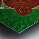 1940 Chicago Cubs Baseball Diamond Art Remix Metal print
