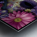 Silencio Floral - Floral Silence - Pop Surreal Floral Art Prints Metal print