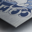 1980s Baltimore Colts Art Metal print