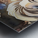 1960s New York Mets Crowd Art Remix Metal print