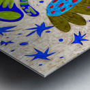 Abstract Large Butterflies Metal print