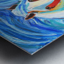 Twinhorses. Annie F Metal print