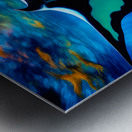 MANTA RAY PAINITING  Metal print