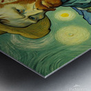 Cold and Flu Wars Van Gogh style Metal print