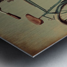 vintage bike Metal print