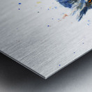 I am watching you Metal print