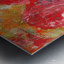 Big red heart Metal print